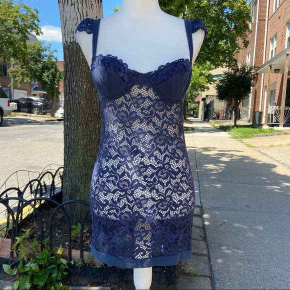 Vintage Victorias Secret lace corset dress - Picture 1 of 6